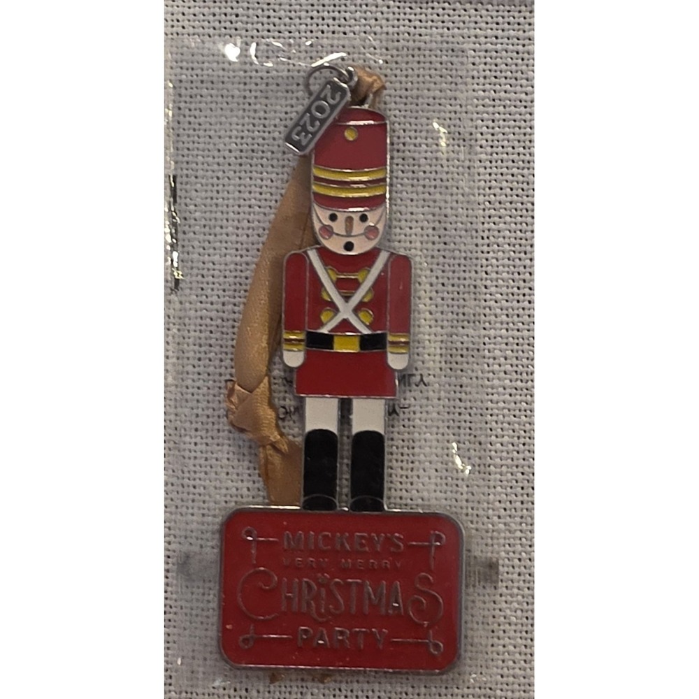 Mickey's Very Merry Christmas Party 2023 Ornament Toy Soldier Walt Disney World